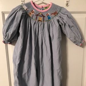 Nativity Scene Corduroy Bubble